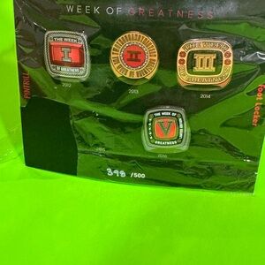 Foot Locker x Pintrill Collab - “Greatness Rings” (Sold Out Collectors Item)